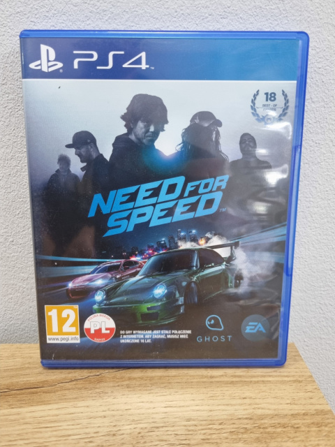Gra Need for Speed Playstation 4 PS4 Używana Gra Need for Speed Playstation 4 PS4 Używana