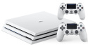 PS4 PlayStation 4 Pro Biała Pro 1TB + 2x Oryginalny Pad | Używana
