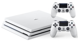 PS4 PlayStation 4 Pro Biała Pro 1TB + 2x Oryginalny Pad | Używana