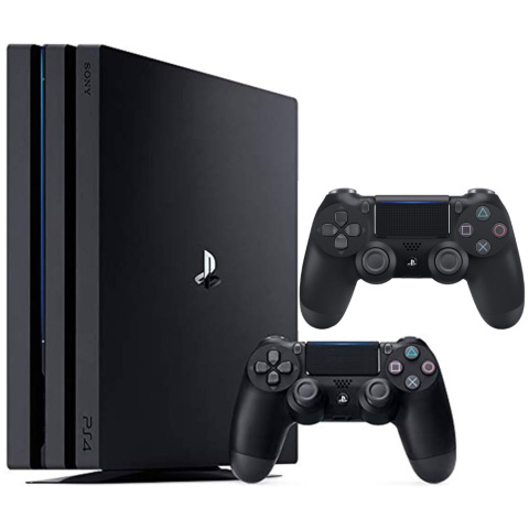 Playstation 4 Pro 1TB + 2x Oryginalny Pad Dualshock | Używana Playstation 4 Pro 1TB + 2x Oryginalny Pad Dualshock | Używana