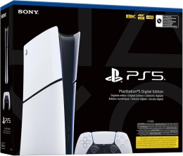 Playstation 5 Slim Digital Edition + Oryginalny Pad DualSense | Używana