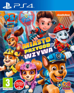 Gra Psi Patrol Miasto Przygód Wzywa Playstation 4 PS4 Używana