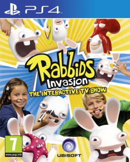 Rabbid Invasion - Interaktywny Program TV Playstation 4 PS4 Używana