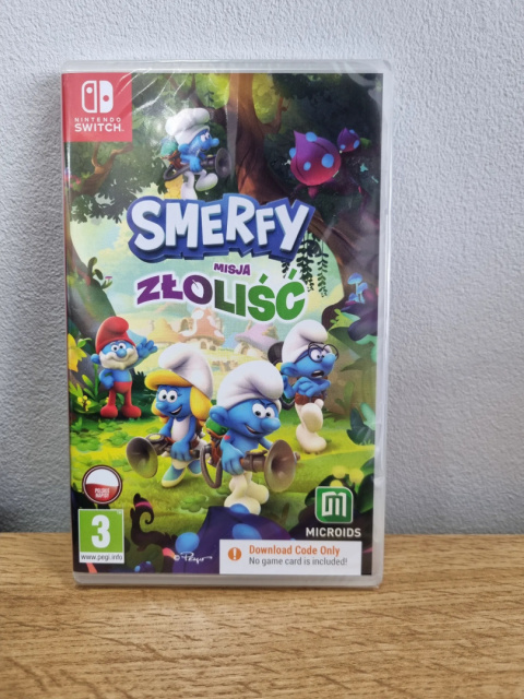 Smerfy Misja Złoliść Nintendo Switch Nowa Smerfy Misja Złoliść Nintendo Switch Nowa