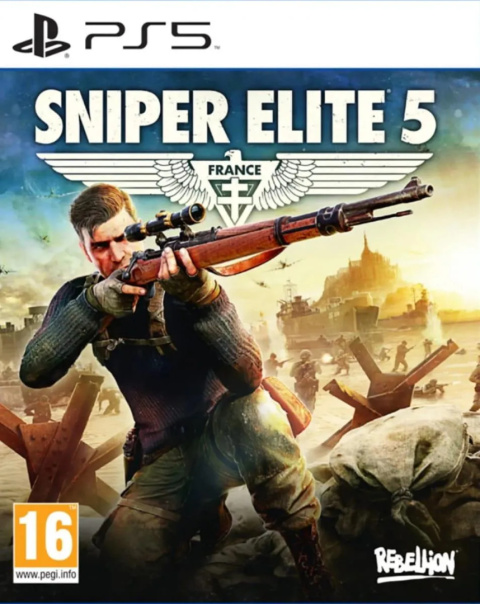 Gra Sniper Elite 5: France Playstation 5 PS5 Nowa Gra Sniper Elite 5: France Playstation 5 PS5 Nowa