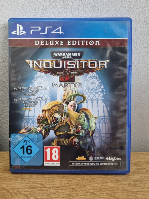 Gra Warhammer 40,000: Inquisitor - Martyr PS4 Playstation 4 Używana Gra Warhammer 40,000: Inquisitor - Martyr PS4 Playstation 4 Używana