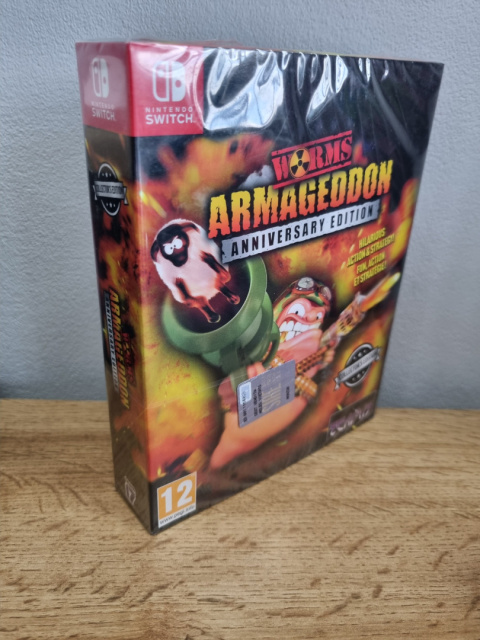 Worms Armageddon Anniversary Edition Nintendo Switch Nowa Worms Armageddon Anniversary Edition Nintendo Switch Nowa