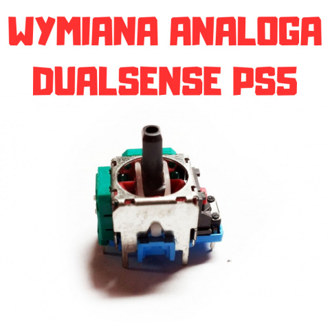 Wymiana Analoga w Padzie DualSense PlayStation 5 PS5 Wymiana Analoga w Padzie DualSense PlayStation 5 PS5