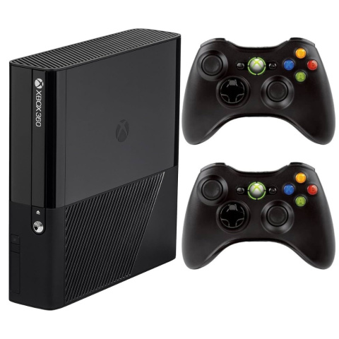 Xbox 360E 250 GB + 2x Oryginalny Pad | Używane Xbox 360E 250 GB + 2x Oryginalny Pad | Używane