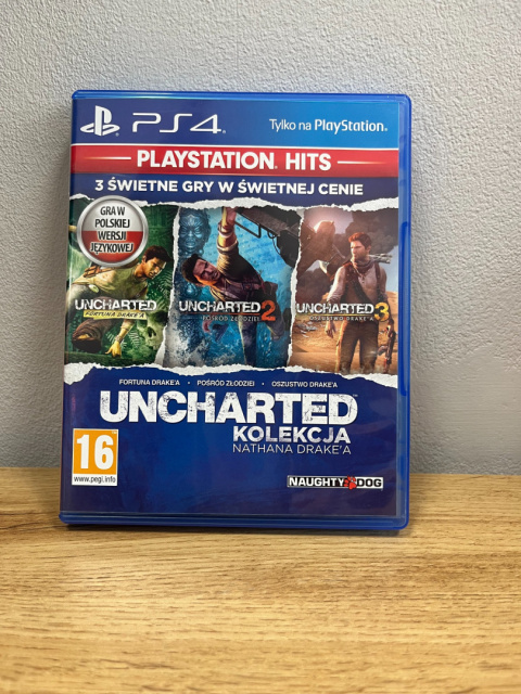 Uncharted: Kolekcja Nathana Drake'a Playstation 4 PS4 Używana Uncharted: Kolekcja Nathana Drake'a Playstation 4 PS4 Używana