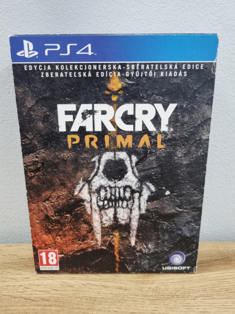 Gra Far Cry Primal Edycja Kolekcjonerska Playstation 4 PS4 Używana Gra Far Cry Primal Edycja Kolekcjonerska Playstation 4 PS4 Używana