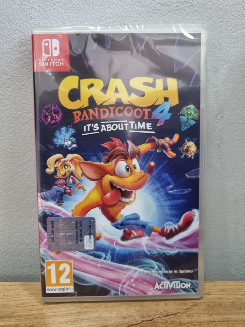 Gra Crash Bandicoot 4: It's About Time Nintendo Switch Nowa Gra Crash Bandicoot 4: It's About Time Nintendo Switch Nowa