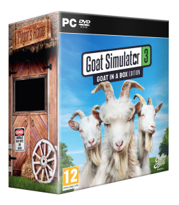 Goat Simulator 3 Goat in a Box Edition - Bez Gry - Same Akcesoria