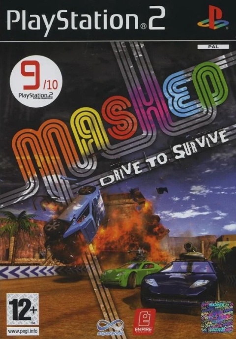 Gra Mashed Playstation 2 PS2 Używana Gra Mashed Playstation 2 PS2 Używana