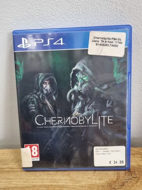 Gra Chernobylite Playstation 4 PS4 Używana Gra Chernobylite Playstation 4 PS4 Używana