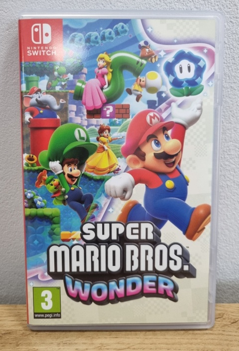 Gra Super Mario Bros. Wonder Nintendo Switch Używana Gra Super Mario Bros. Wonder Nintendo Switch Używana