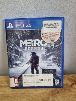 Gra Metro Exodus Playstation 4 PS4 Używana
