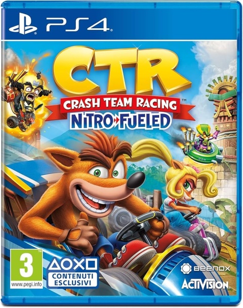 Gra Crash Team Racing Nitro-Fueled Playstation 4 PS4 Używana Gra Crash Team Racing Nitro-Fueled Playstation 4 PS4 Używana