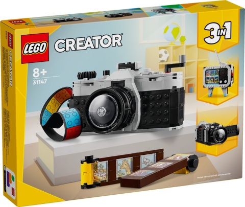 LEGO CREATOR Aparat w stylu retro 31147 LEGO CREATOR Aparat w stylu retro 31147