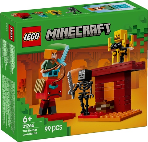 LEGO Minecraft Bitwa na moście Netheru 21266 LEGO Minecraft Bitwa na moście Netheru 21266
