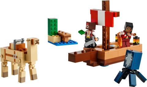 LEGO Minecraft Rejs statkiem pirackim 21259 LEGO Minecraft Rejs statkiem pirackim 21259
