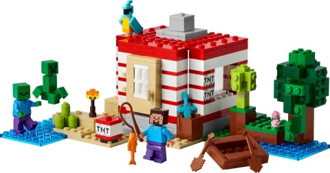 LEGO Minecraft Dom TNT w dżungli 21275 LEGO Minecraft Dom TNT w dżungli 21275
