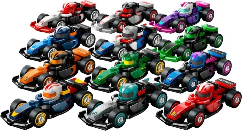 LEGO Minifigures Kolekcjonerskie Bolidy F1® 71049 LEGO Minifigures Kolekcjonerskie Bolidy F1® 71049