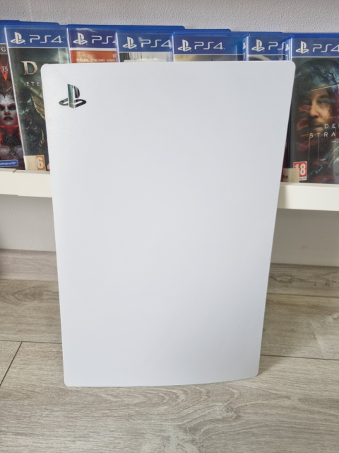Oryginalna Biała Obudowa / Panele PS5 Playstation 5 FAT z napędem | Używane Oryginalna Biała Obudowa / Panele PS5 Playstation 5 FAT z napędem | Używane