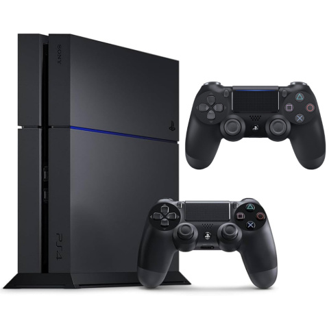 Playstation 4 FAT PS4 1 TB + 2x Oryginalny Pad Dualshock | Używana