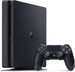 Playstation 4 Slim PS4 1 TB + Oryginalny Pad Dualshock | Używana