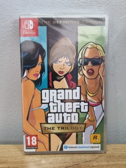 Gra GTA Grand Theft Auto: The Trilogy - The Definitive Edition Nintendo Switch Nowa