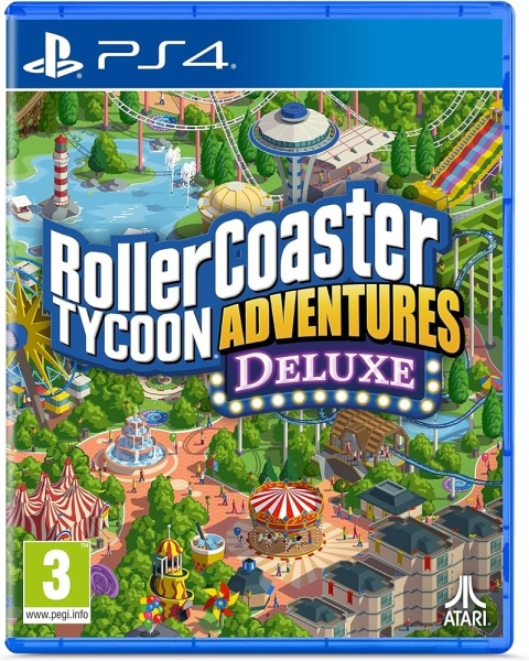 Gra RollerCoaster Tycoon Adventures Deluxe Playstation 4 PS4 Nowa Gra RollerCoaster Tycoon Adventures Deluxe Playstation 4 PS4 Nowa
