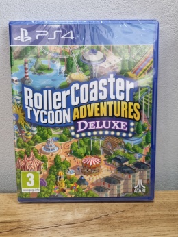 Gra RollerCoaster Tycoon Adventures Deluxe Playstation 4 PS4 Nowa