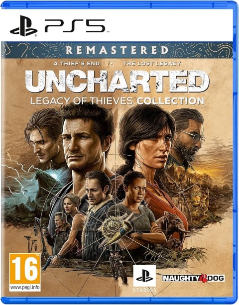 Gra Uncharted: Kolekcja Dziedzictwo Złodziei Playstation 5 PS5 Nowa Gra Uncharted: Kolekcja Dziedzictwo Złodziei Playstation 5 PS5 Nowa