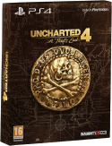 Uncharted 4 Kres Złodzieja Steelbook / Artbook Playstation 4 PS4 Używana