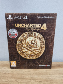 Uncharted 4 Kres Złodzieja Steelbook / Artbook Playstation 4 PS4 Używana