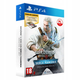 Wiedźmin 3 Karty do Gwinta Serca z Kamienia Playstation 4 PS4 Używane