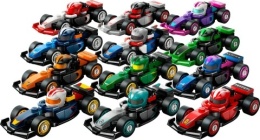 Zestaw 4 sztuk LEGO Minifigures Kolekcjonerskie Bolidy F1 71049