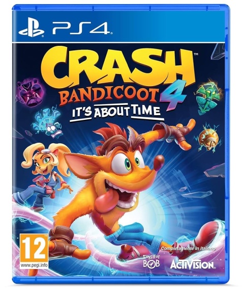 Gra Crash Bandicoot 4: Najwyższy czas Playstation 4 PS4 Nowa Gra Crash Bandicoot 4: Najwyższy czas Playstation 4 PS4 Nowa