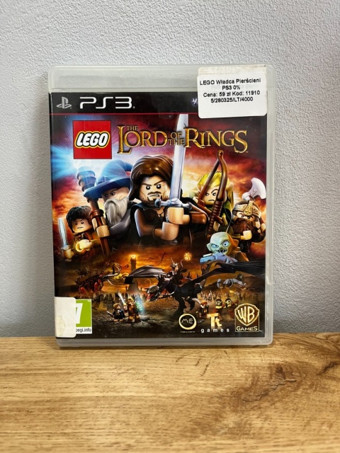 Gra LEGO The Lord of the Rings: Władca Pierścieni Playstation 3 PS3 Używana Gra LEGO The Lord of the Rings: Władca Pierścieni Playstation 3 PS3 Używana