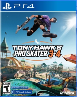 Gra Tony Hawk's Pro Skater 3+4 Playstation 4 PS4 Nowa