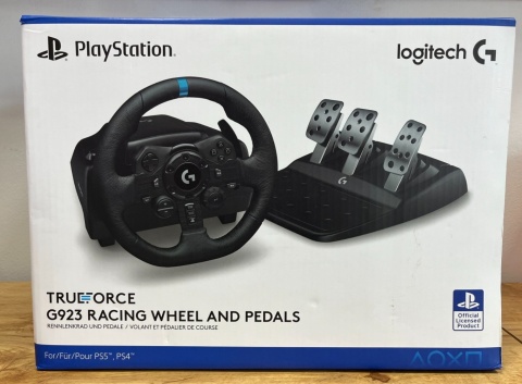 Kierownica LOGITECH G923 do PS5 PlayStation 5 Używana Kierownica LOGITECH G923 do PS5 PlayStation 5 Używana