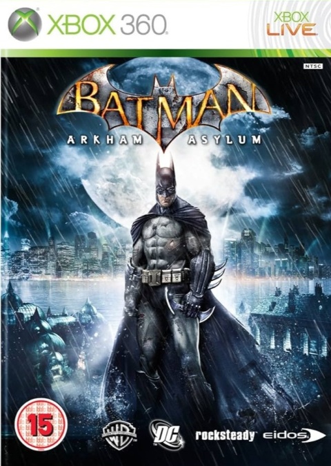 Gra Batman: Arkham Asylum Xbox 360 Używana Gra Batman: Arkham Asylum Xbox 360 Używana