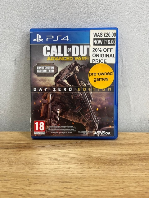 Gra Call of Duty: Advanced Warfare Day Zero Edition Playstation 4 PS4 Używana Gra Call of Duty: Advanced Warfare Day Zero Edition Playstation 4 PS4 Używana