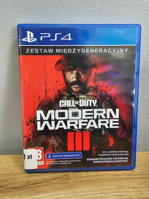 Gra Call of Duty Modern Warfare III PS4 PlayStation 4 Używana Gra Call of Duty Modern Warfare III PS4 PlayStation 4 Używana