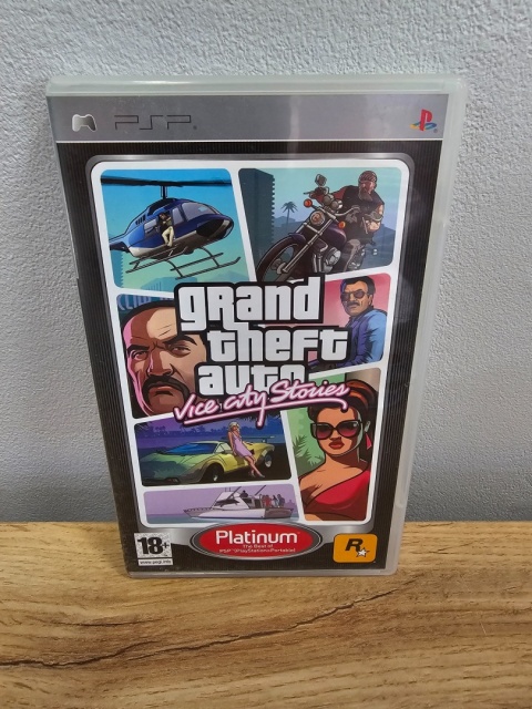 Gra GTA Grand Theft Auto: Vice City Stories Playstation Portable PSP Używana Gra GTA Grand Theft Auto: Vice City Stories Playstation Portable PSP Używana