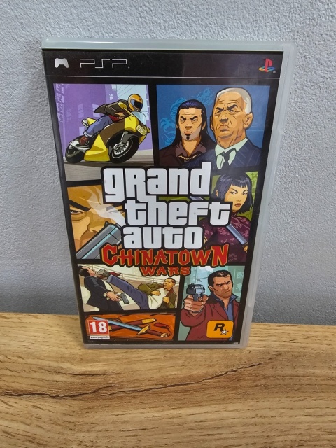 Gra GTA Grand Theft Auto: Chinatown Wars Playstation Portable PSP Używana Gra GTA Grand Theft Auto: Chinatown Wars Playstation Portable PSP Używana