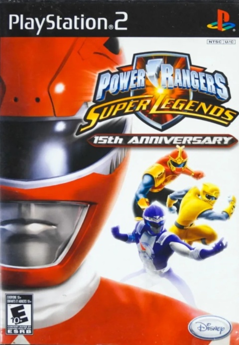 Gra Power Rangers: Super Legends Playstation 2 PS2 Używana Gra Power Rangers: Super Legends Playstation 2 PS2 Używana