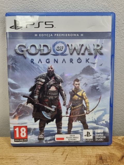 Gra God of War: Ragnarok Playstation 5 PS5 Używana Gra God of War: Ragnarok Playstation 5 PS5 Używana