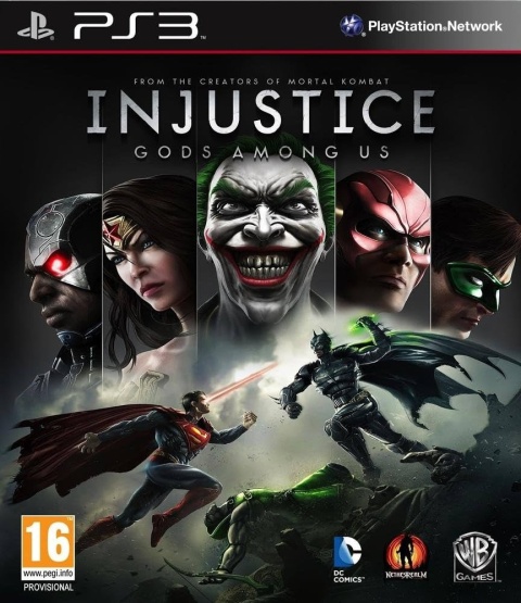 Gra Injustice: Gods Among Us Playstation 3 PS3 Używana Gra Injustice: Gods Among Us Playstation 3 PS3 Używana